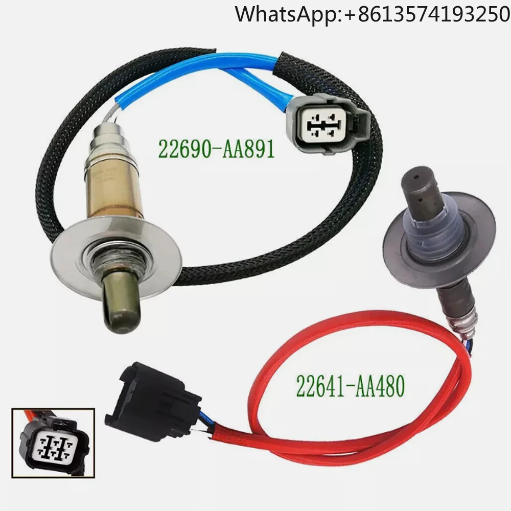 

2pcs Up+Downstream Oxygen Sensor For 2005-2012 Subaru Impreza 2007-15 Subaru Legacy 22690-AA891 22641-AA480 Car Engine Parts