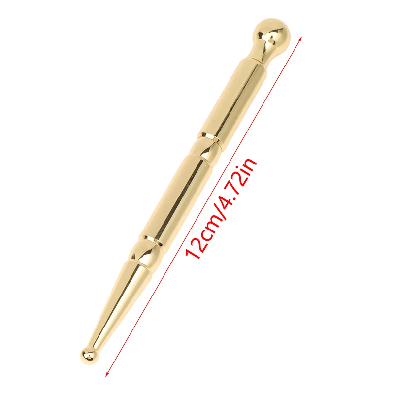 

Выдвижная рефлексологическая массажная ручка с двойной головкой — инструмент для точечного массажа для терапии лица и ушей