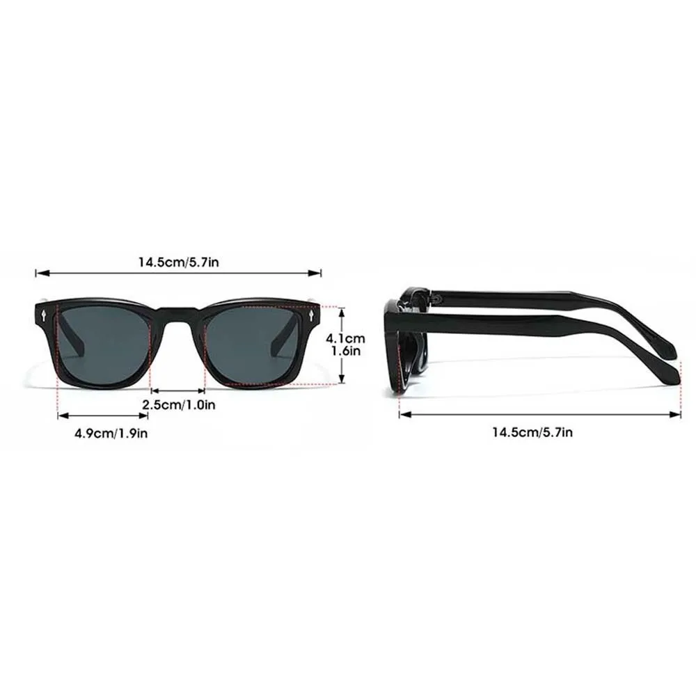 خفيفة الوزن هلام ريترو Sunies ظلة النظارات سبيكة الرجال الاستقطاب النظارات الشمسية الزخرفية PC النساء المضادة للأشعة فوق البنفسجية نظارات في الهواء الطلق