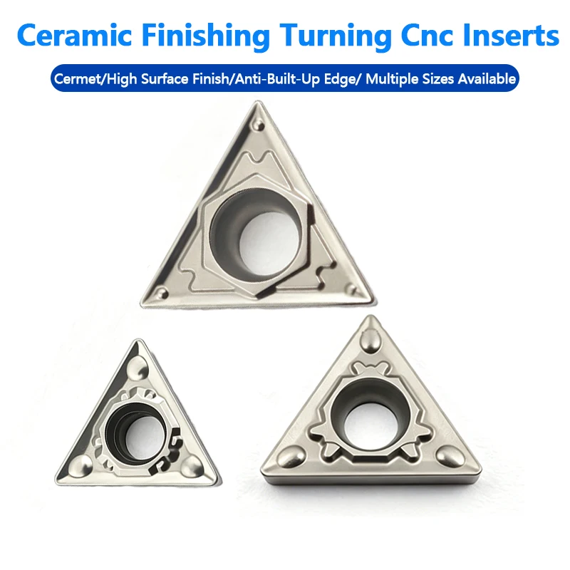CNC-Keramikeinsätze TCMT090204 TCMT110204 TCMT16T304 für Oberflächenbearbeitung, Nutenbearbeitung und Außendrehen bei der Stahlbearbeitung – Detail 3