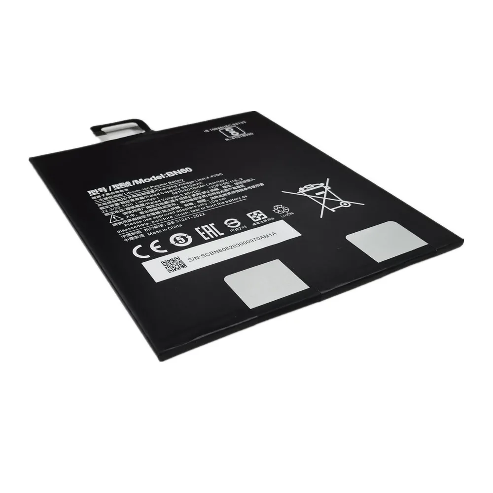 2025 Years BN60 Battery For Xiaomi Pad 4 Tablet Pad4 MiPad4 6010mAh High Capacity Battery Bateria + Free Tools