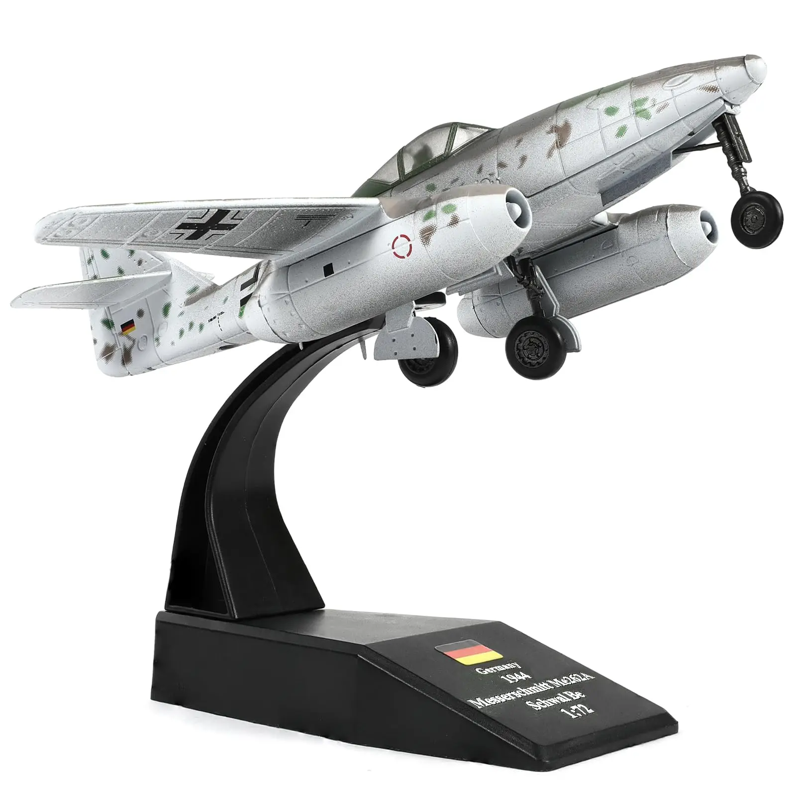 

NUOTIE 1/72 Me-262a Schwalbe Stormbird: Классическая литая модель истребителя, готовая к эксплуатации, для коллекции и в подарок