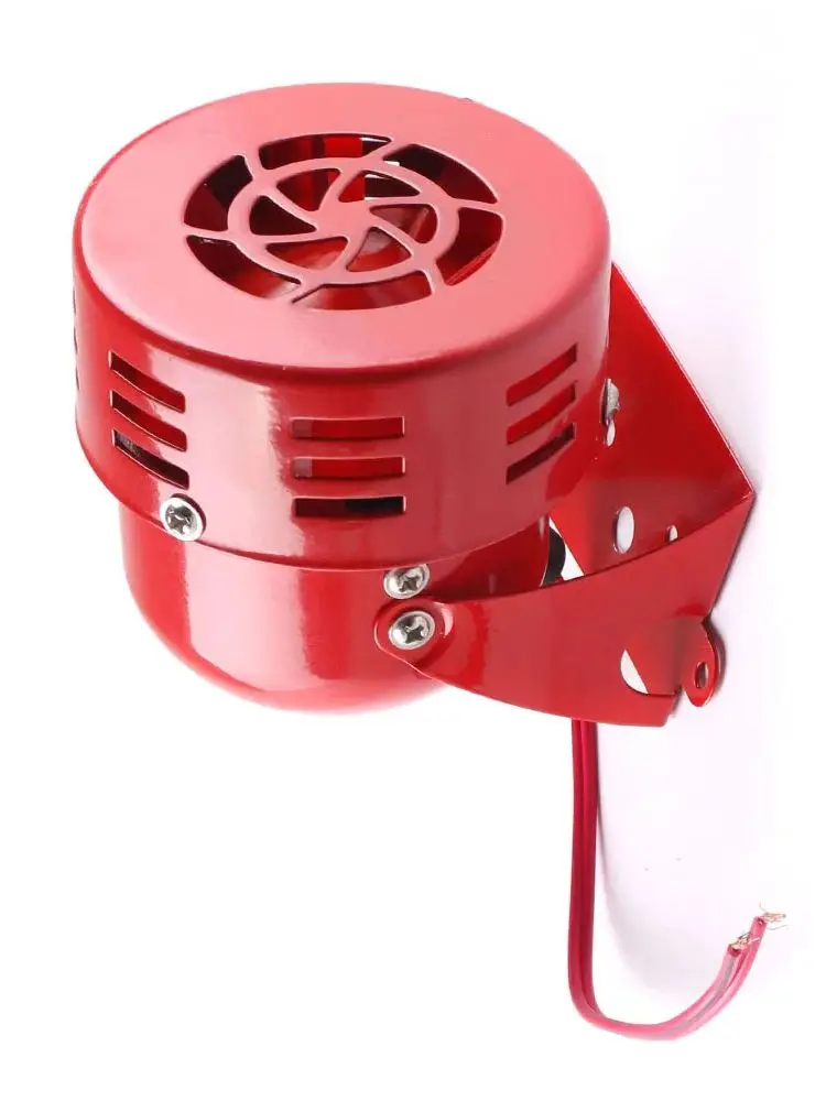 AliExpress Dynoracing RED 12V 105dB Car Air Raid Siren Horn Electric Sound Alarm Loud Fire Security Rescue For Car Truck Motorcycle Bicycle