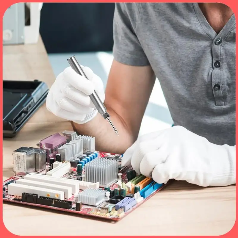 

AA89-2 шт. жало для паяльника с губкой E10 интерфейс сварочные жала USB паяльное жало набор инструментов для пайки