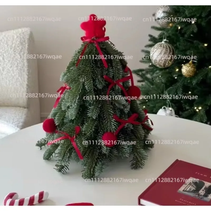Christmas Atmosphere Decoration Desktop Small Fake Tree Cute Shape Ornaments