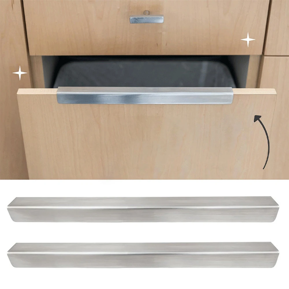Kitchen Cabinet Protection 17 Drawer Cover Sleeve Easy Install Protection Strip Fits Up To 0.75 Inch Two-piece Set
