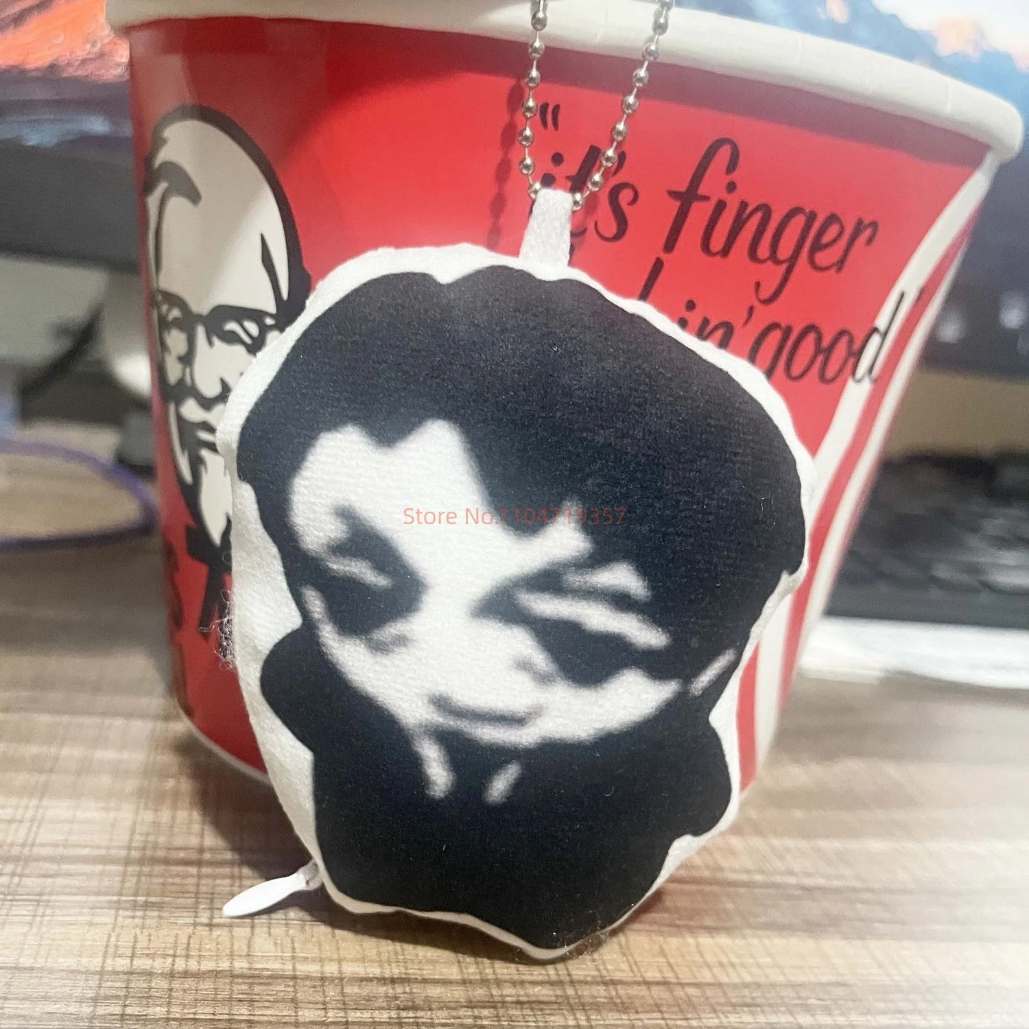 Project Moon Roland Custom Voice Plush Keychain Ruina Library Limbus Company Stuffed Toy Audio Recording Meme Cute Doll Gift