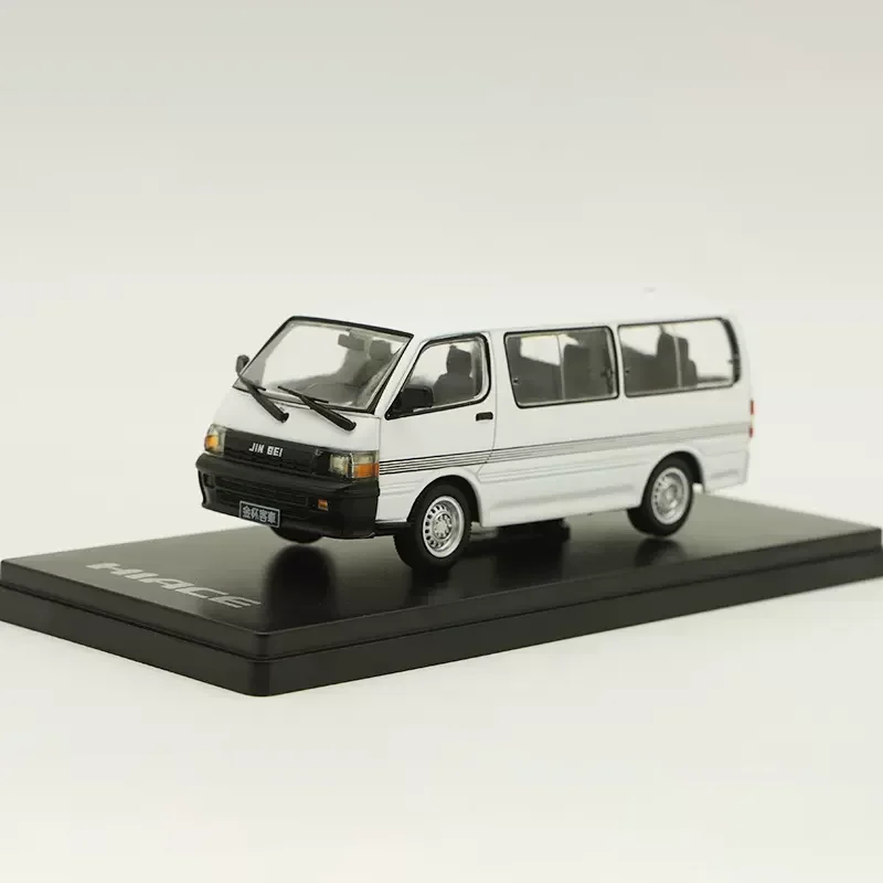 1:43 Skala Hiace Business Van Alloy Model samochodu Odlewana zabawka kolekcjonerska