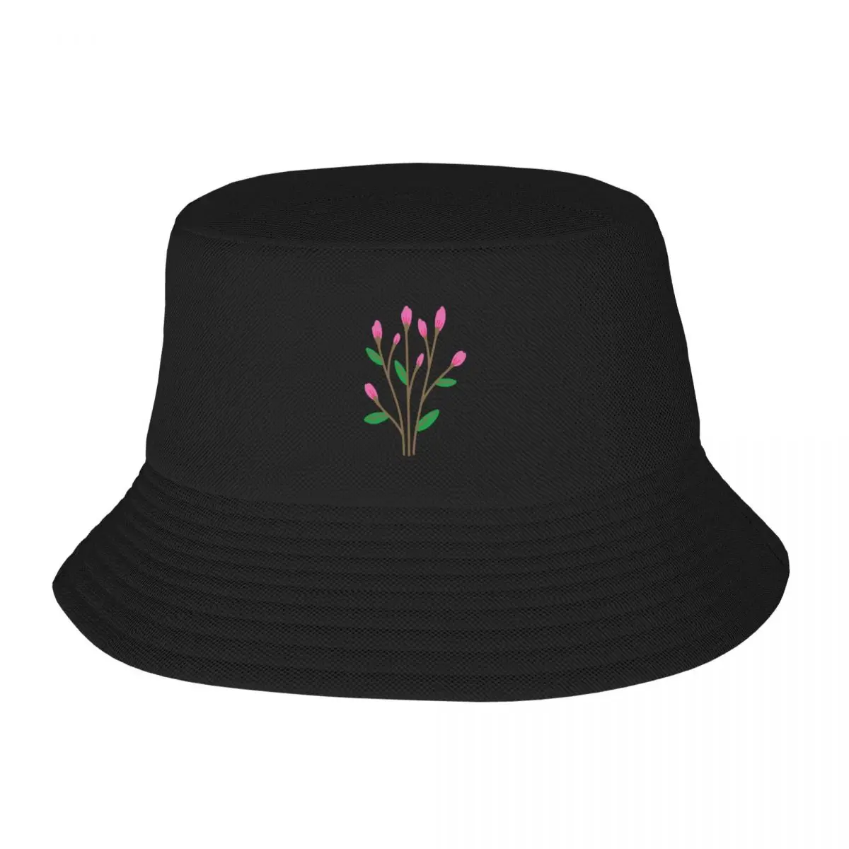 New FLOWER TULIP SET Bucket Hat Hats Caps Golf Hat Mens Tennis Women's