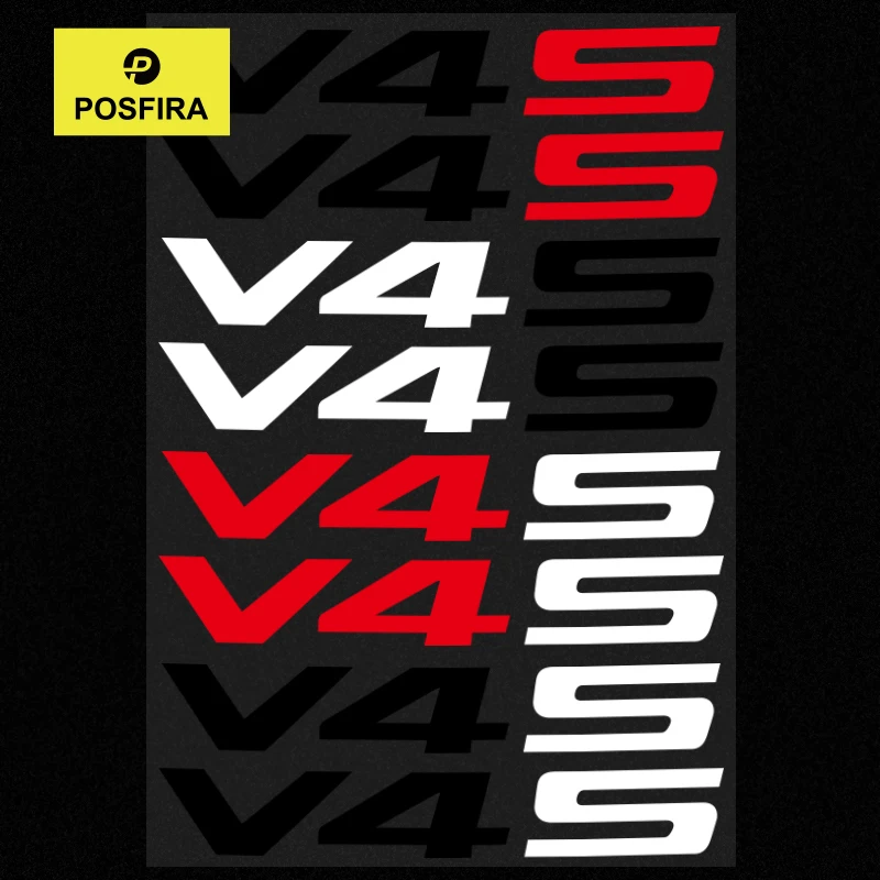 

POSFIRA Motorcycle Stickers Vinyl Decals for Ducati Streetfighter Multistrada V4S V4 S 2025 2021-2024 2023 Sticker Accessories