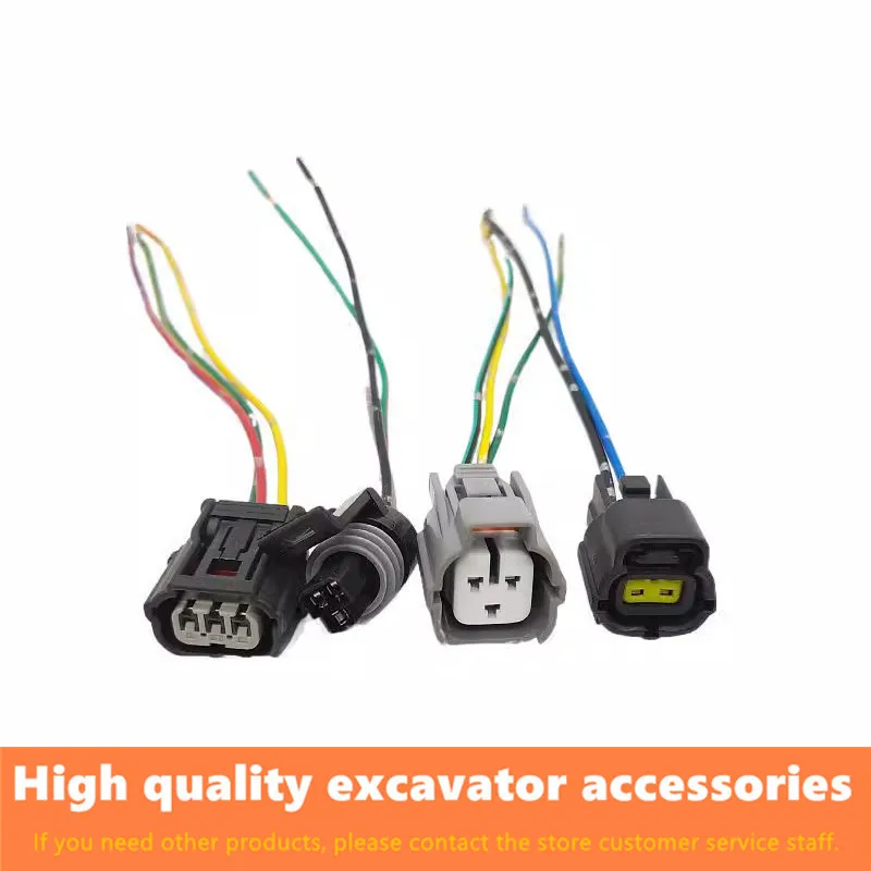 For SANY SY205 215 235 335 365-8 9 Solenoid Valve High and Low Pressure Sensor Plug high quality durable excavator accessories