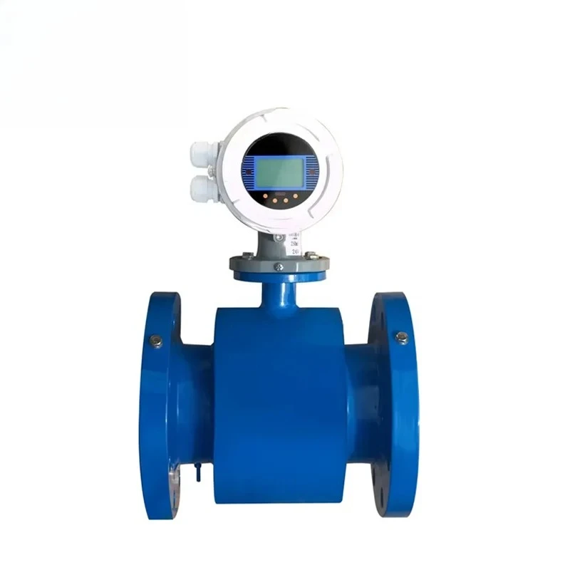 Remote Real-time Industrial Process Monitoring Electromagnetic Flow Meter for Hazardous Areas Corrosive Liquid Flowmeter