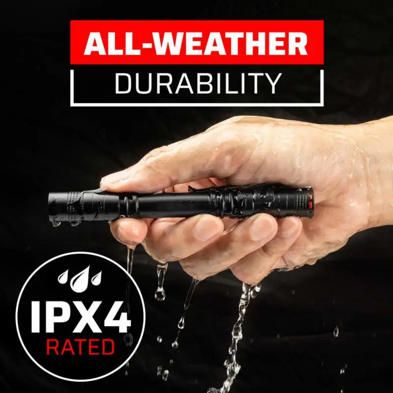 S100 LED Flashlight Pocket Pen Light Small Compact Flashlights with Clip for Tight Spaces Police Inspection Nurses Medical Use