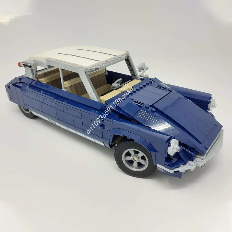 

1082 шт. MOC Citroen DS19 City Champion Суперкар Строительные блоки Рождественский подарок Inspires Инновационный дизайн DIY Творческие взрослые