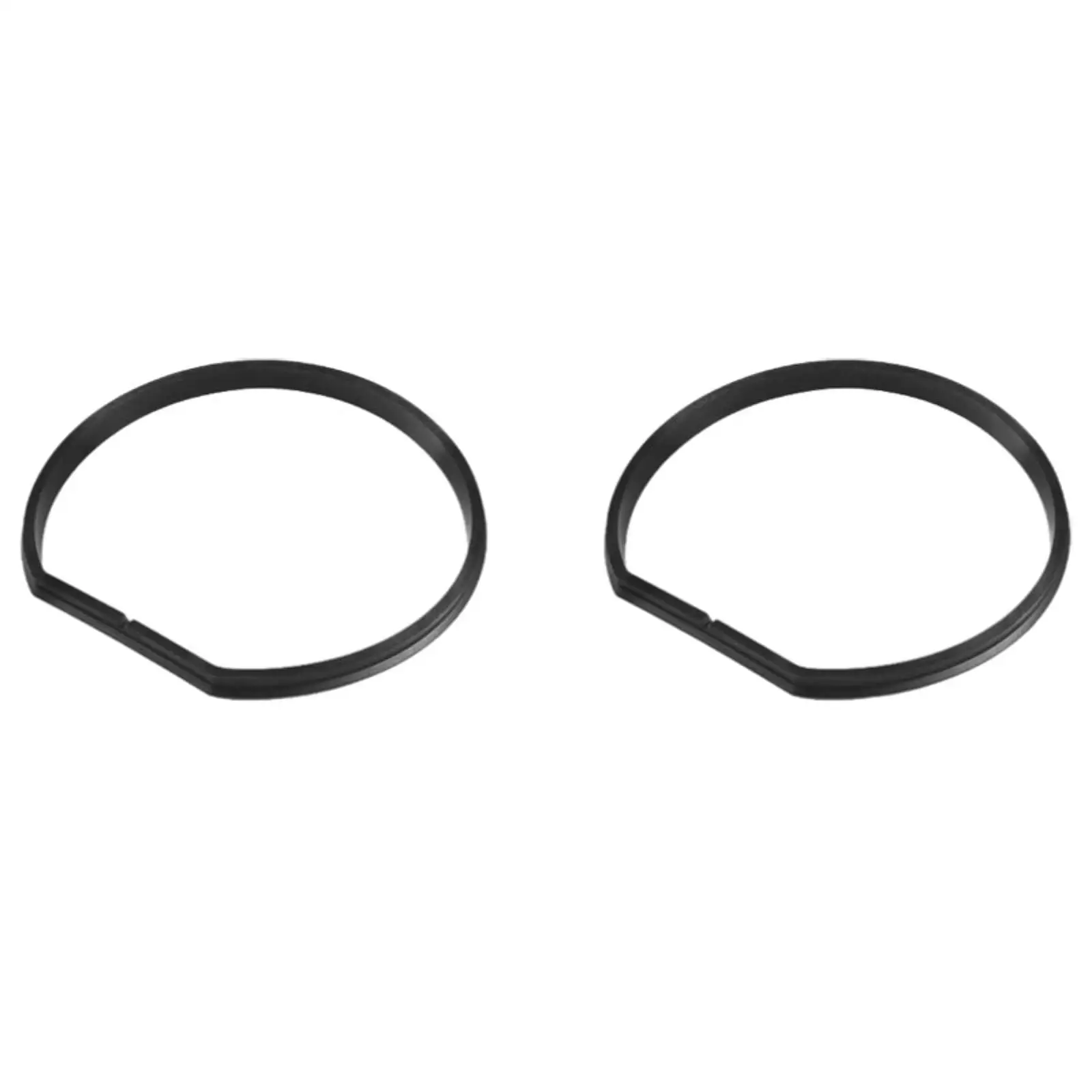 

2x Vacuum Canister Gaskets Replaces Component Easy Installation Home Rubber Sealing Rings Canister Missing Seal for Pcl720