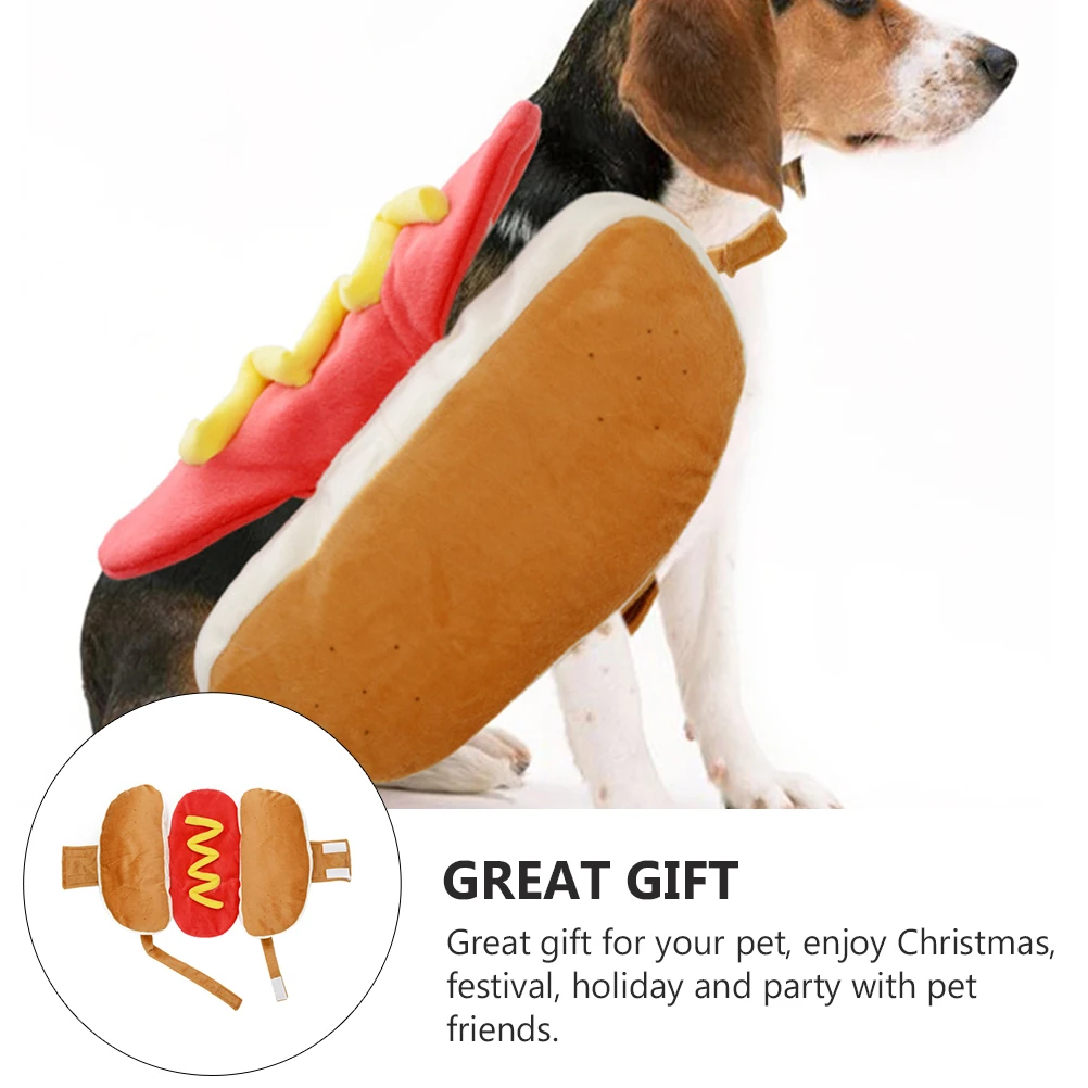 

Pet Costume Dog Cat Clothes Warm Lightweight Wearable Design Daily Cosplay Holiday Party Decorative Uniform Puppy Clothing