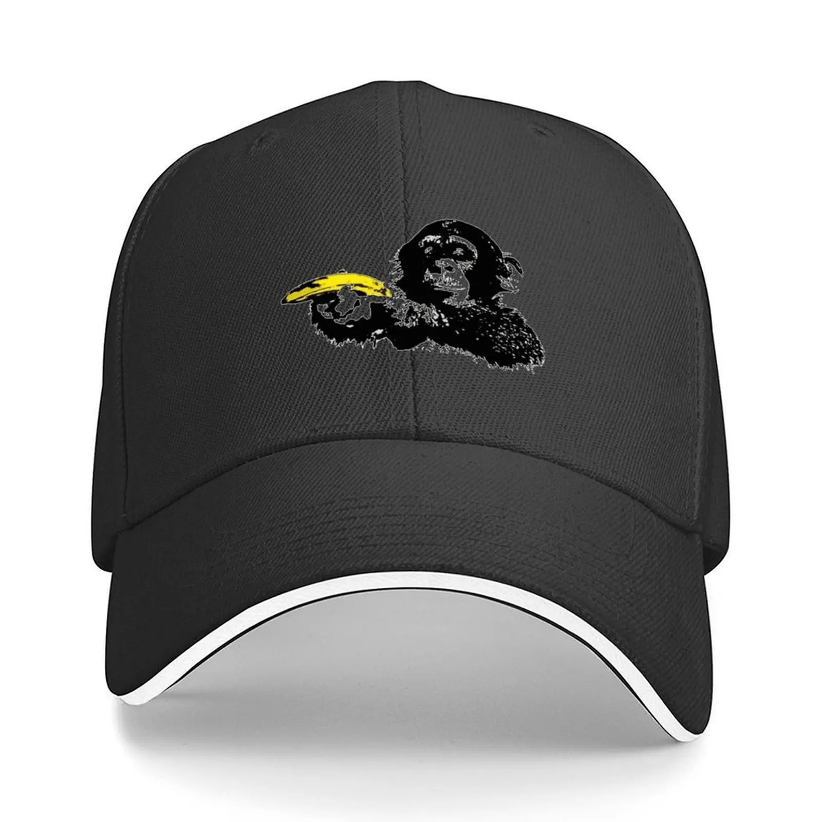 

Banksy Banana Monkey Baseball Cap New In The Hat Kids Hat Beach Bag Wild Ball Hat Baseball Men Women's