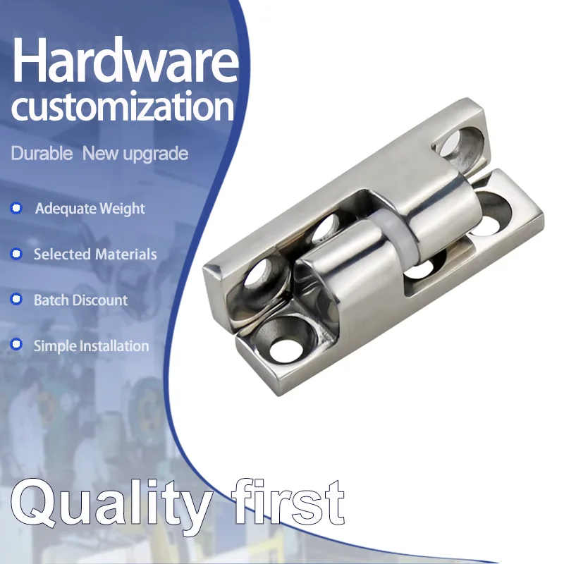 

Stainless Steel Butterfly Hinges Suitable For Metal Box Cabinet Doors Of Industrial Instrument Equipment Distribution Boards