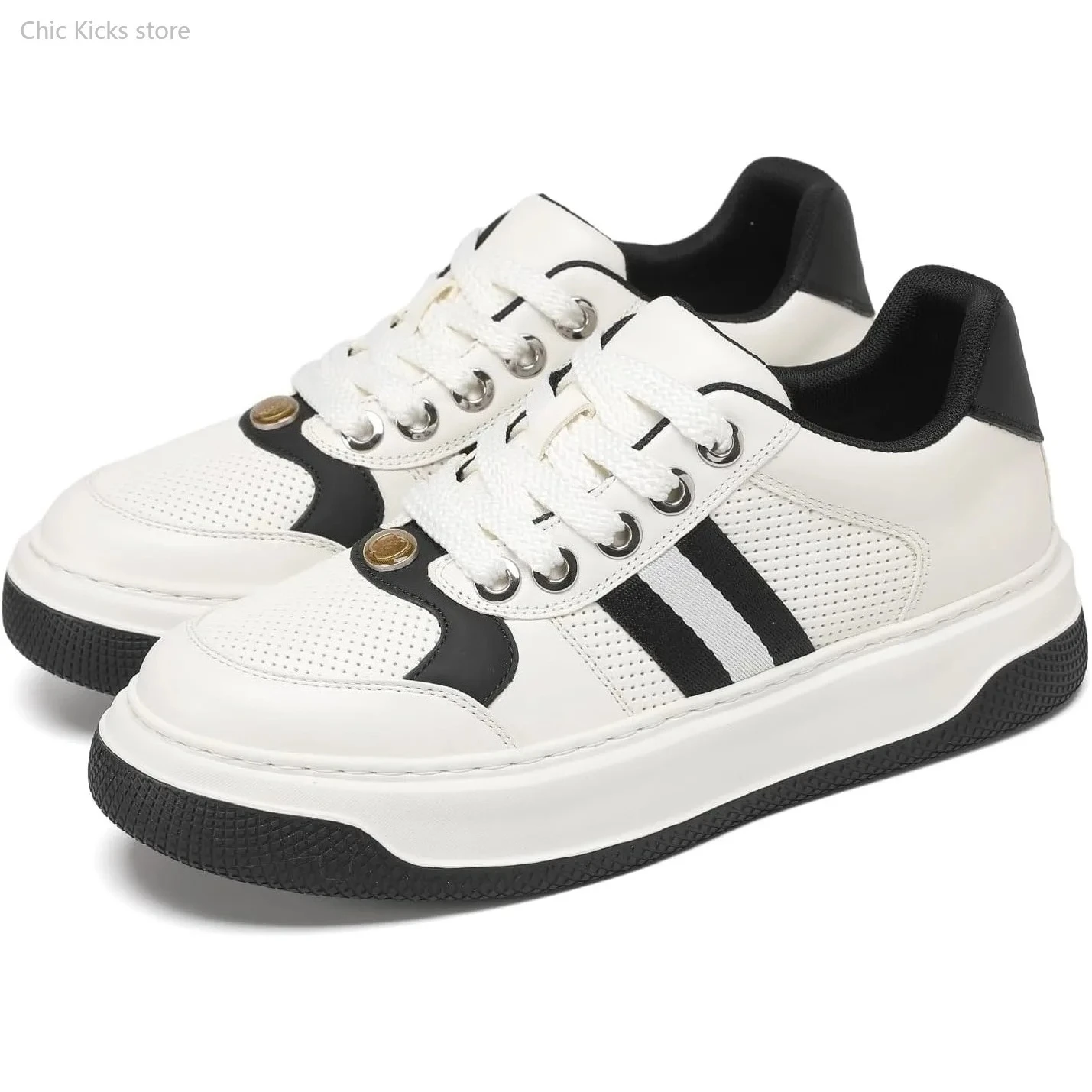 

Мужские модные кроссовки из кожи для папы для повседневной носки с низким верхом и вездеходным захватом