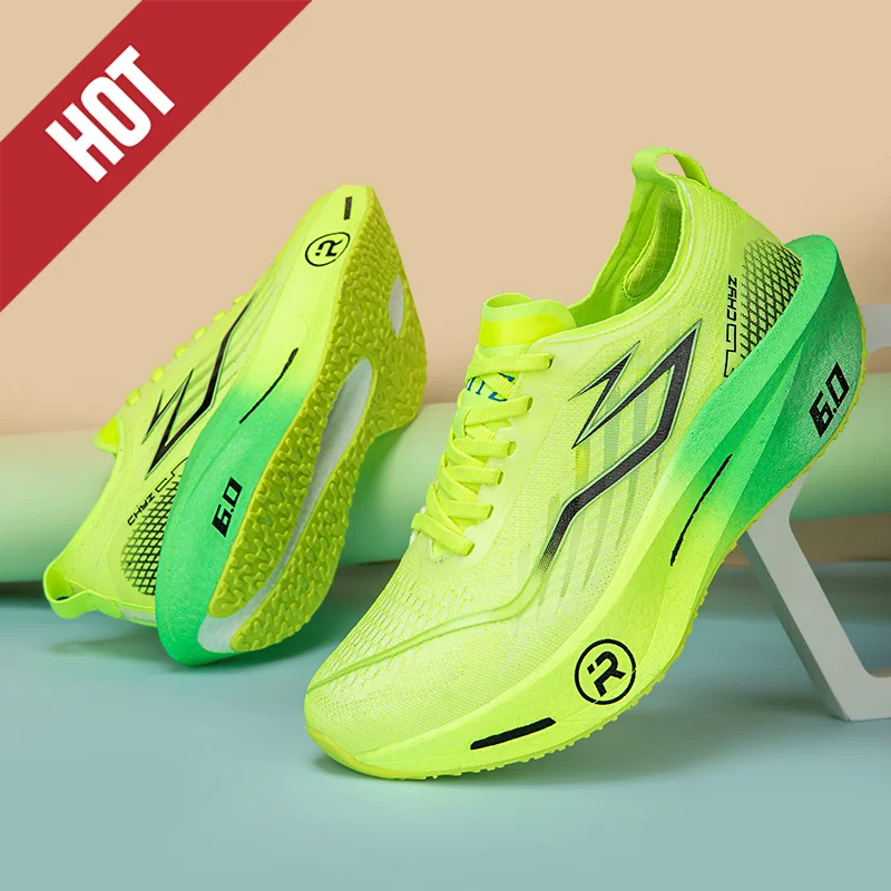 Running Shoes Carbon Board Profession Marathon Men Sports Breathable Lightweight Women's Comfortable Athletic Nonskid Sneakers image 5