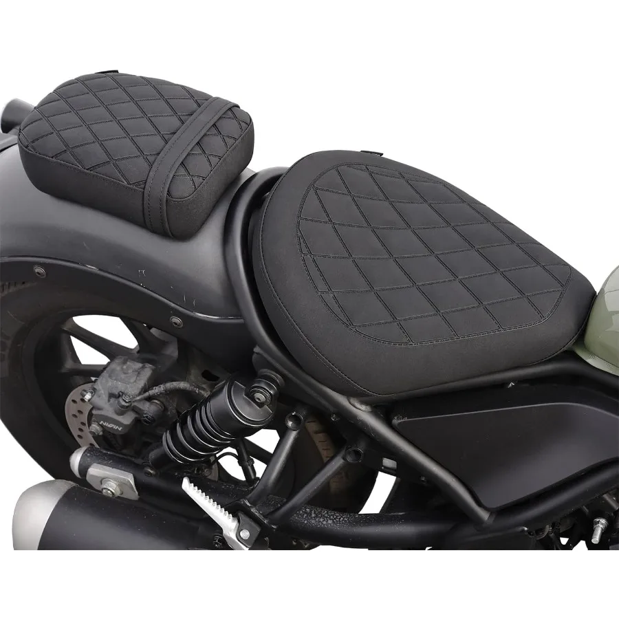 

Комфортное переднее и заднее сиденье мотоцикла, подходит для Rebel CMX 500 300 2017 2018 2019 2020 2021 2022 2023 2024 2025 Rider Solo Saddle Pas