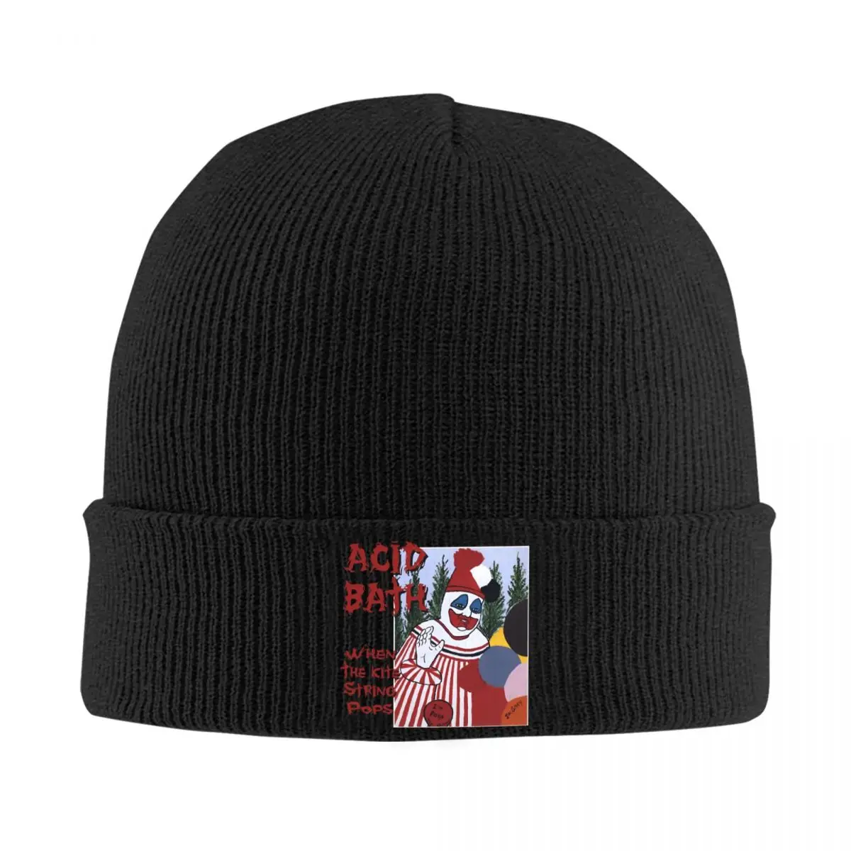 Rock Band The Acid Bath Beanie Hats Bonnet Hats Men Women Vintage Outdoor Sport Skullies Beanies Autumn Design Elastic Caps