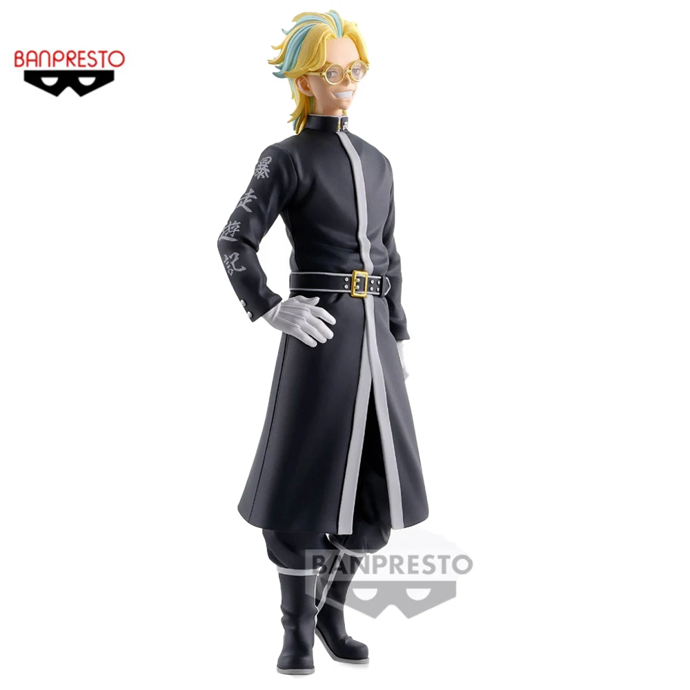 In Stock Original Banpresto Tokyo Revengers Rindo Haitani Anime Action Model Toy Collectible Figure Desktop Ornaments Gift