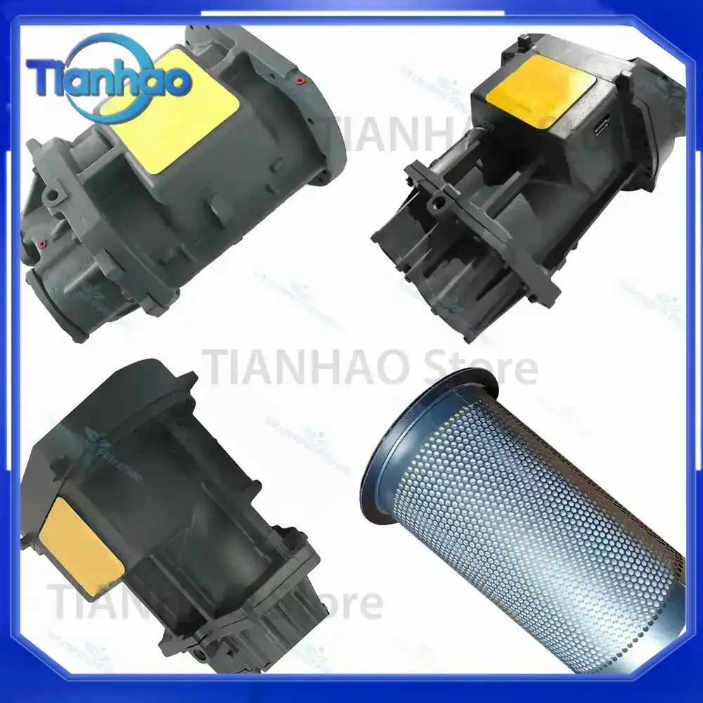 High Filtration Precision Screw Air Compressor Head Air End for 1616728180