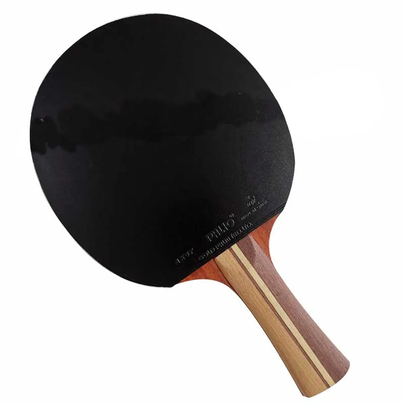 Pro Table Tennis PingPong Combo Racket Palio Original Way 002 with Palio AK47 YELLOW and AK47 RED Shakehand long handle FL