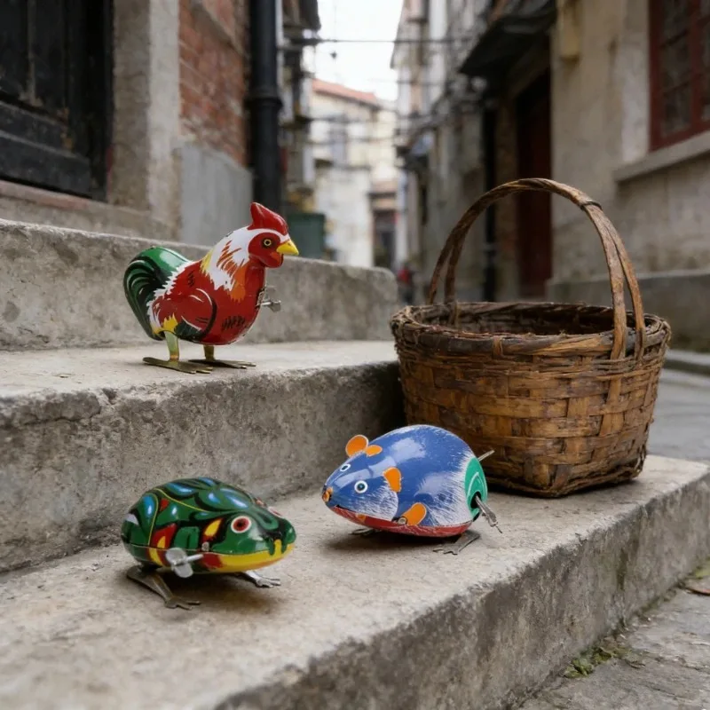 

Металлические заводные игрушки-головоломки: Жаба, Кролик, Петух. Забавные мультяшные фигурки для вечеринок, праздников и встреч. Подарки для гостей. Tmz