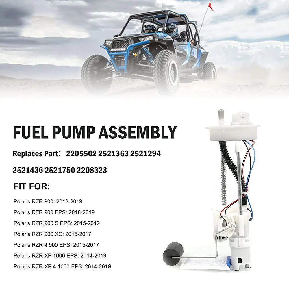 Per Polaris RZR 900 XP 1000 2015-2020 Gruppo modulo pompa carburante 2205502 2208323