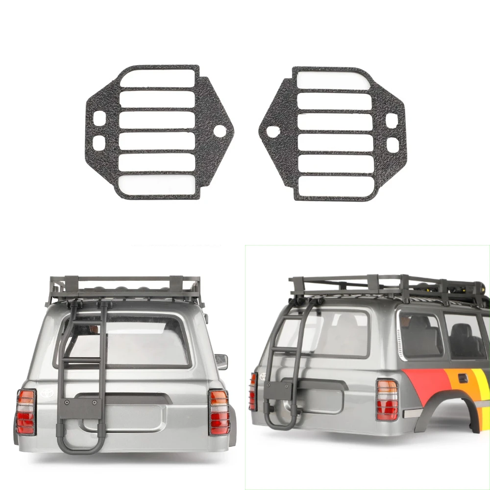 

Simulated Soft Rubber Tail Light Protective Mesh Cover for 1/10 FMS FCX10 LC80 Accessories