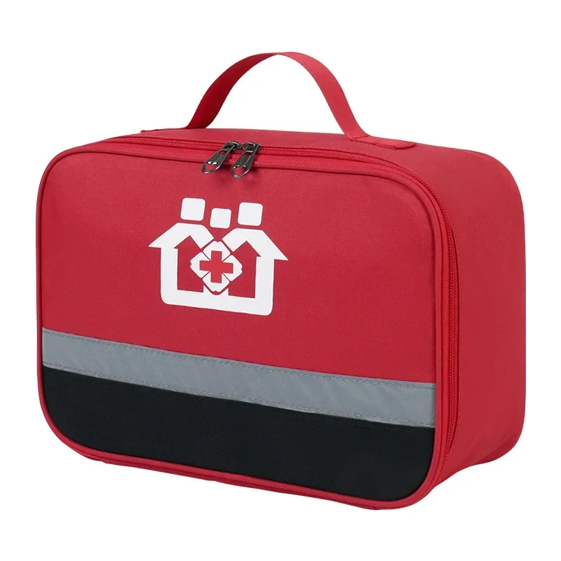 First Aid Kit Medicine Storage Bag Portable Outdoor Rescue Bag Household Children's Large Capacity Medical Kit Storage Organizer