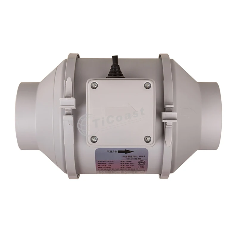 4 inch Inline-rohrventilator Luft Ventilator Rohr Kanal Fan Belüftung System Bad Wc Küche Ruhigen Abluftventilator