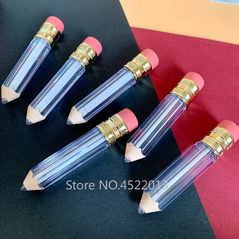 

5ml Refillable Bottled Plastic Lip Gloss Tube Small Lipstick Tube/Mascara Eyelawith Leakproof Inner Sample Cosmetic Container