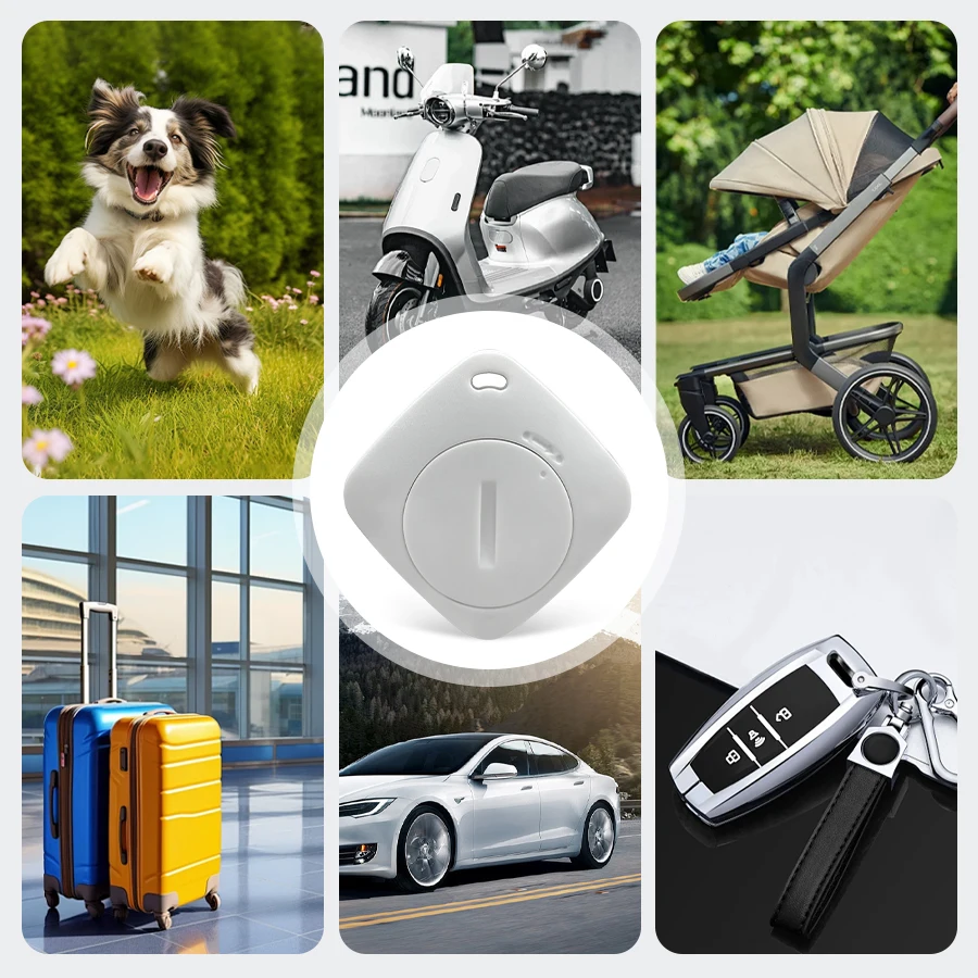 Air Tags Bluetooth GPS Tracker Finder AntiLost Tracking Device für IOS Android Google Find My App Haustiere Schlüsselanhänger Gepäck Locator
