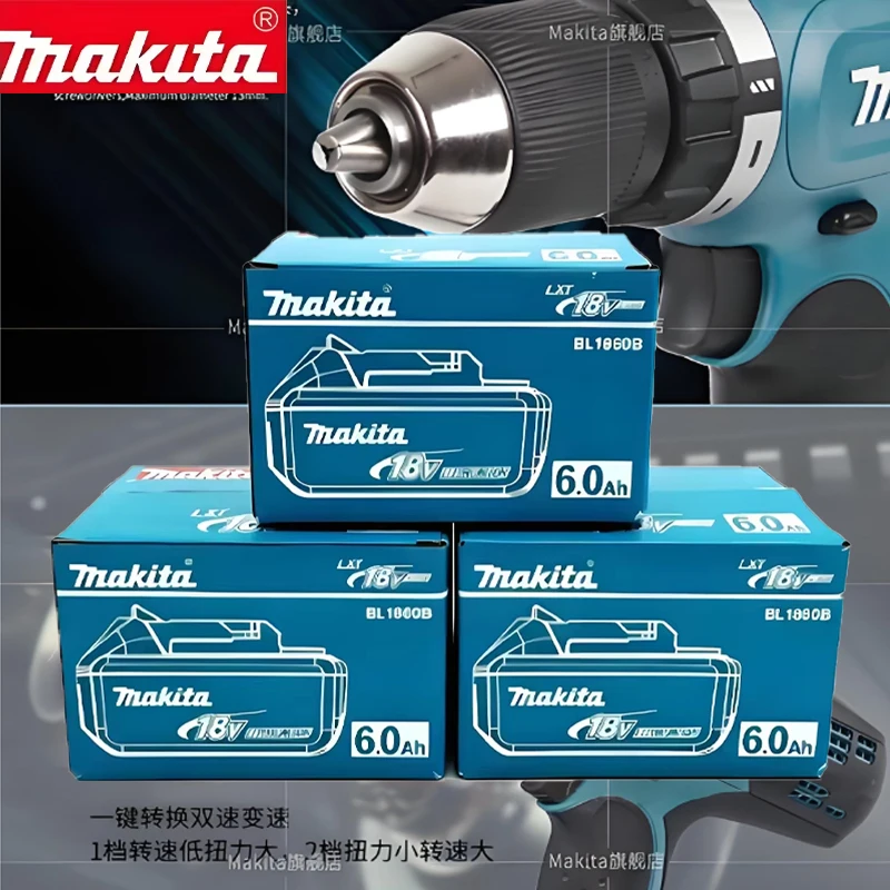 

Makita battery,18V 6.0Ah rechargeable battery, replacing Makita BL1830B L1840B L1850B L1860B,power tool battery
