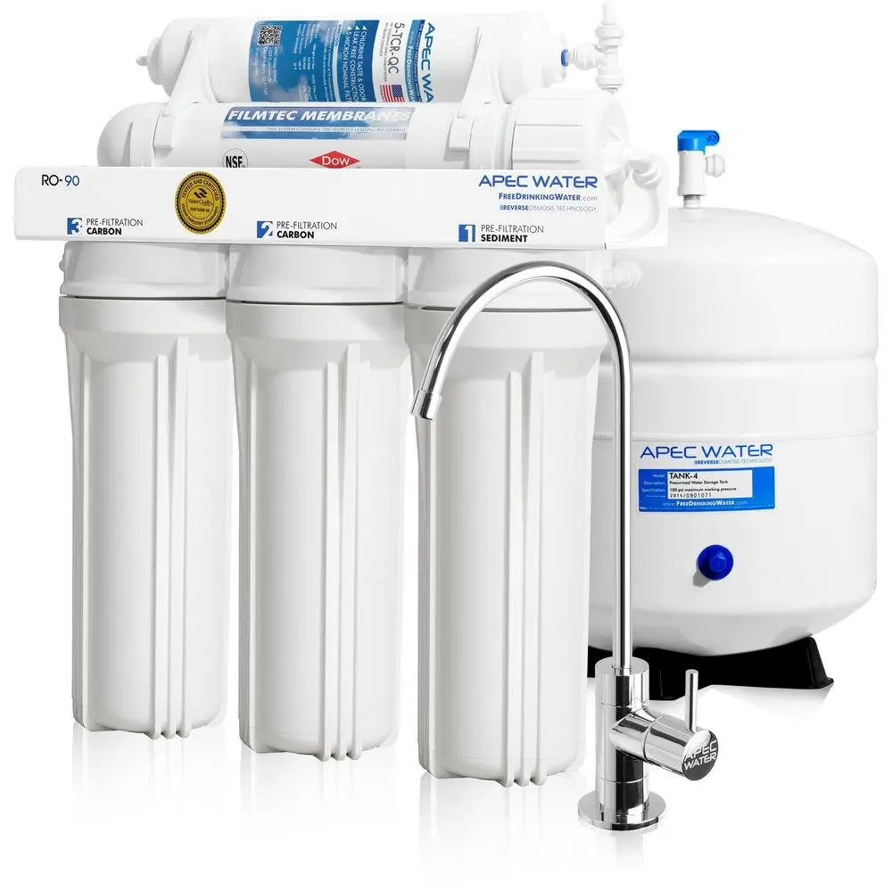 Ultimate Series Top Tier Supreme Certified High Output 90 GPD Ultra Safe Reverse Osmosis Drinking