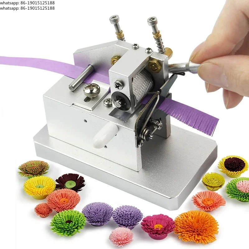 DIY Manual Paper Tassel Quilling Machine Mini Paper Art Tassel Cutting Machine DIY Paper Craft Cutting Roll Machine 3D Handmade