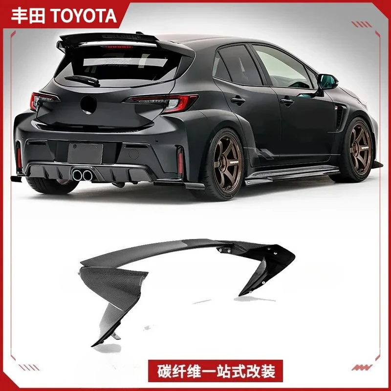 Suitable for Toyota GR Corolla Carbon Fiber VAIRS Style Spoiler Wing Modification Parts