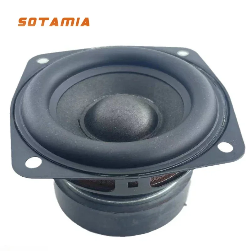 SOTAMIA 1Pcs 3 Inch Subwoofer Speaker Audio Hifi Music Audio 4 Ohm 15W DIY Bluetooth Spekaer Bass Home Music Woofer Loudspeaker