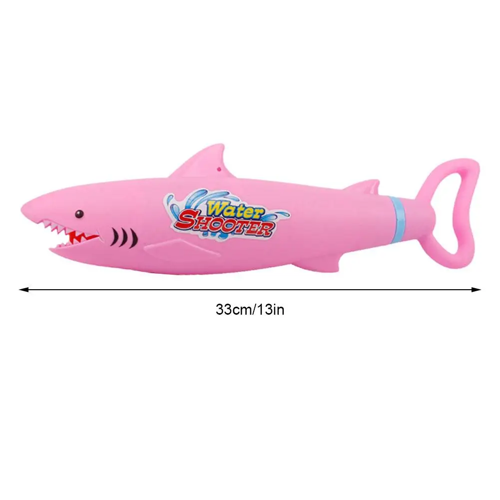 33CM Wasser Pistole Spielzeug Blaster Shooter Wasser Blaster Pistole Pistole Cartoon Pool Spielzeug Shark Krokodil Spritzen Für Kinder Strand spielzeug