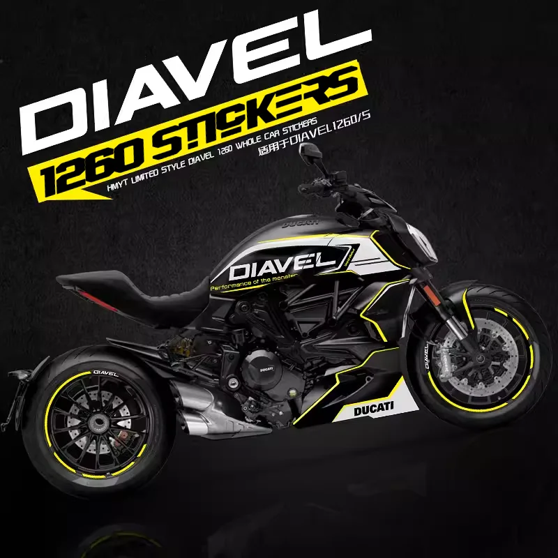 For Ducati Diavel 1260 sticker body decoration film