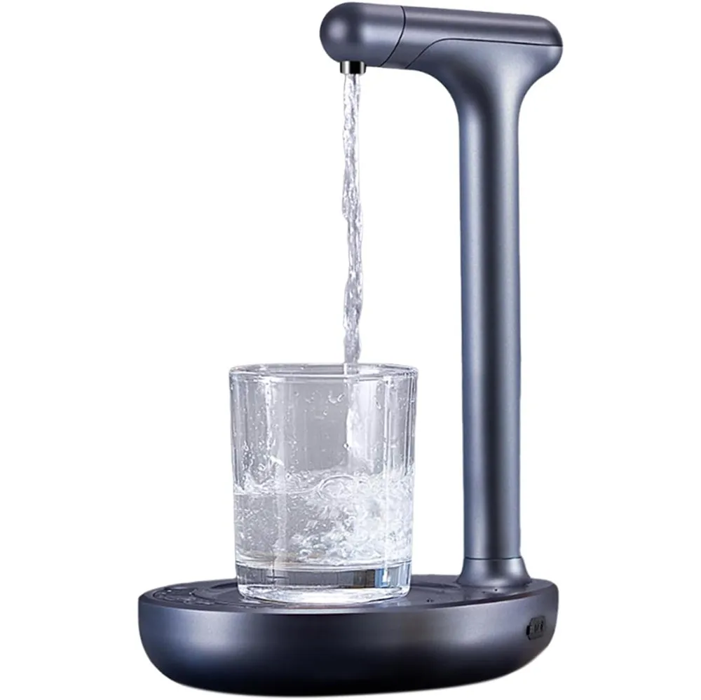 Desktop-Wasserspender mit USB-Aufladung, Tastensteuerung, 6 Stufen zur Mengenregulierung, Tragbare Intelligente Wasserpumpe