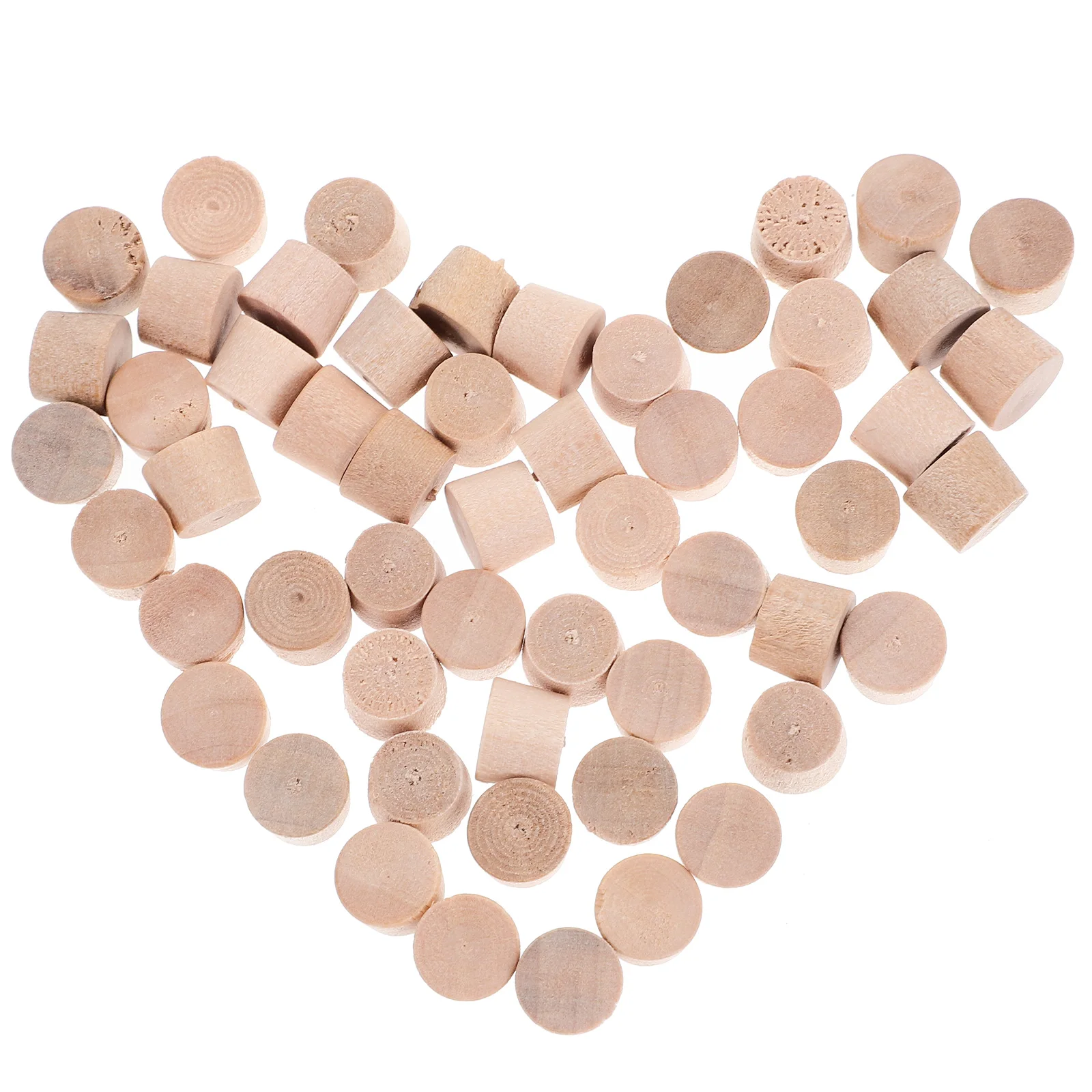 

50pcs Wood Plugs 13 5x6 5mm Carpenter Bee Hole Plugs Furniture Accessories Sturdy Lightweight Screw Hole Covers Wooden Dowel