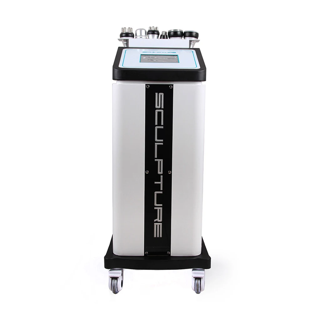 6 in 1 Ultrasonic 40K Fat Reducing Vacuum Cavitation System cavitation lipo laser Multipole cavitation vacuum massage  Machine