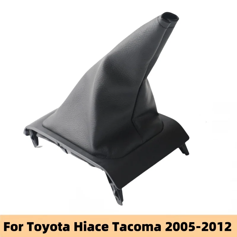 Gałka dźwigni zmiany biegów Dźwignia zmiany biegów Gaiter skrzyni biegów Obudowa bagażnika   Dla Toyota Hiace Tacoma 2005 2006 2007 2008 2009 2010 2011 2012
