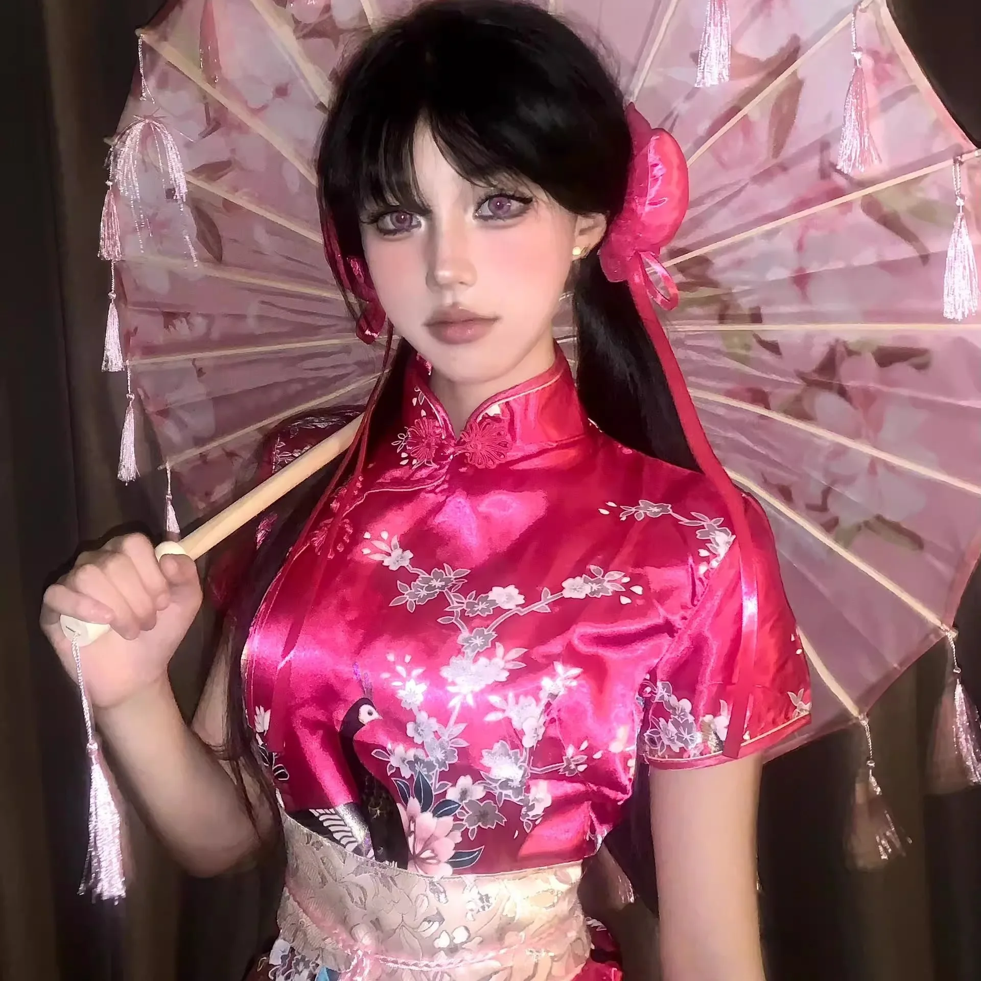 Chinese  Dr loween Cisas Cosplay orm Soft Girl Maid orm ort Sve Daily Wear Other Material