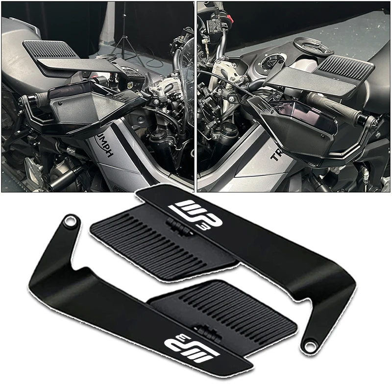 Para Piag gio MP3 Scooter MP3300 MP3500 HPE Sport motocicleta espejo retrovisor gran angular HD ala de viento retrovisor lateral