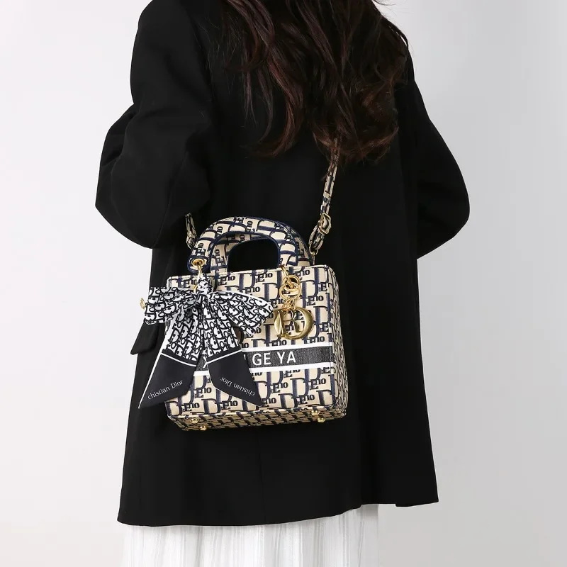 

Famous Designer Leather Handbags For Women, Elegant Crossbody Messenger Bag Shoulder Style, Spacious Tote For Daily Use